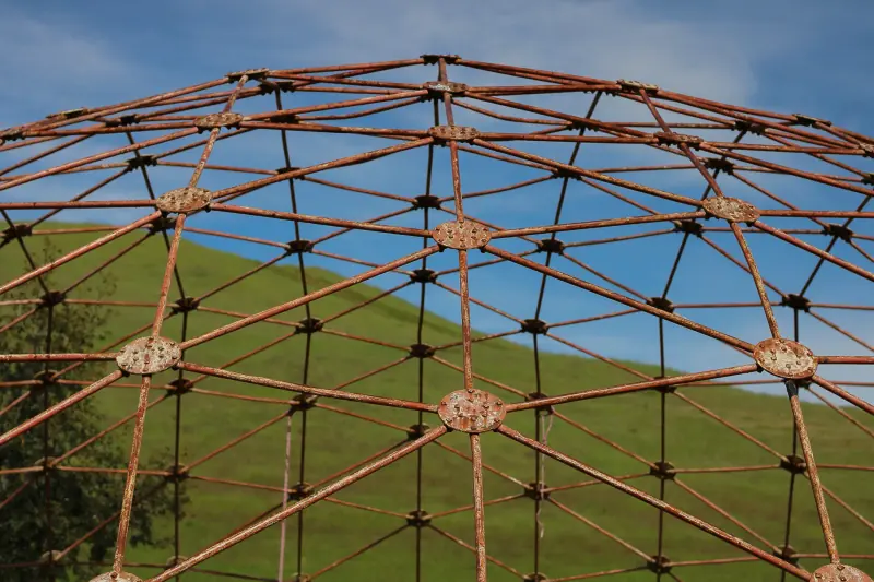Close-up image of the Geodesic Dome.