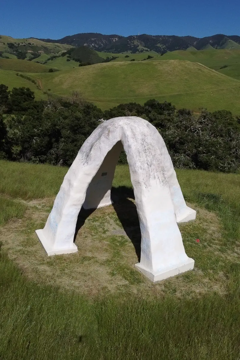Main image of the Hay Bale Arch.