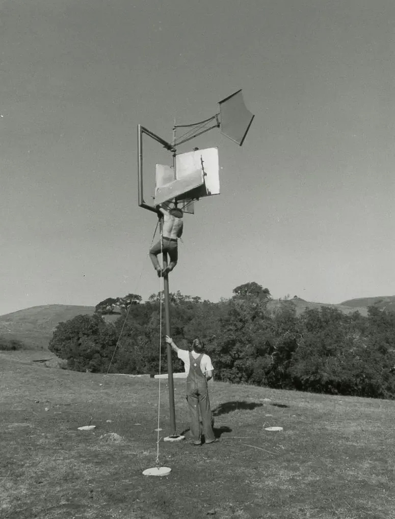 Main image of the Sculptural Windmill.